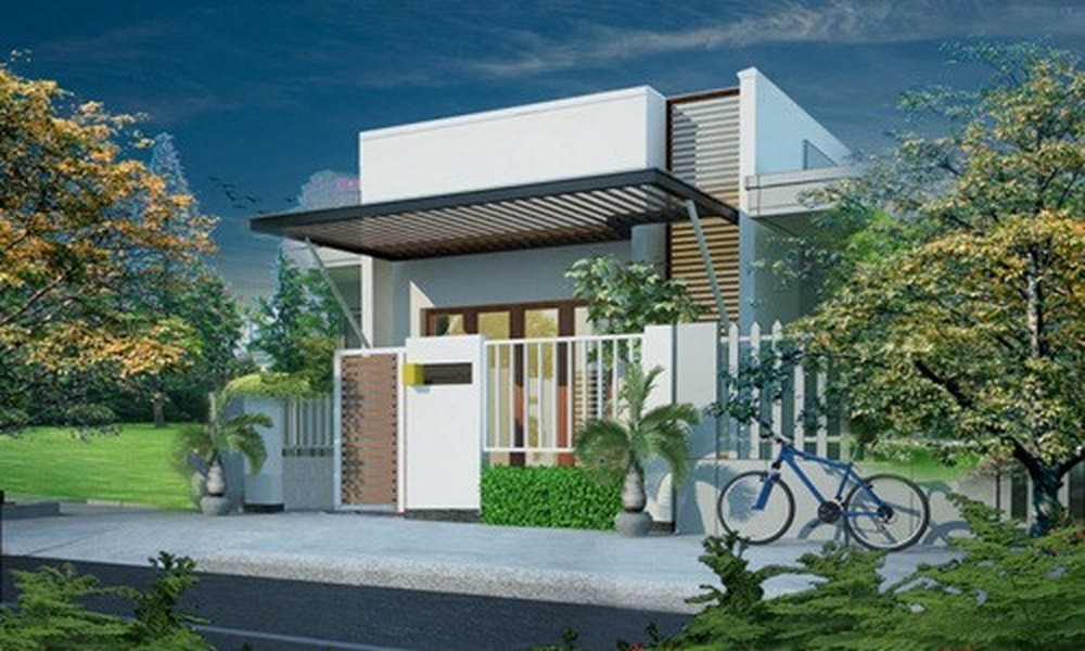 Thiết kế mặt tiền nhà phố