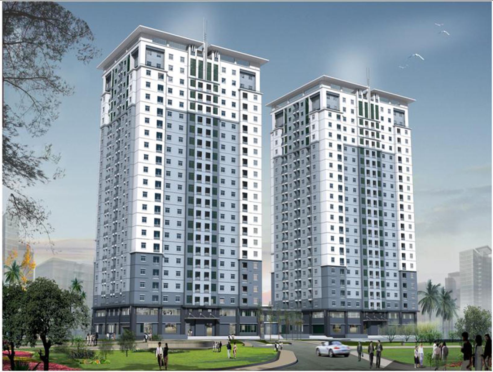 Mẫu thiết kế chung cư đẹp