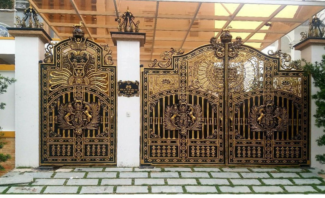Thiết kế cổng nhà biệt thự