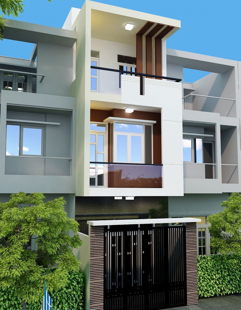 Những mẫu nhà phố đẹp Những mẫu nhà phố đẹp
