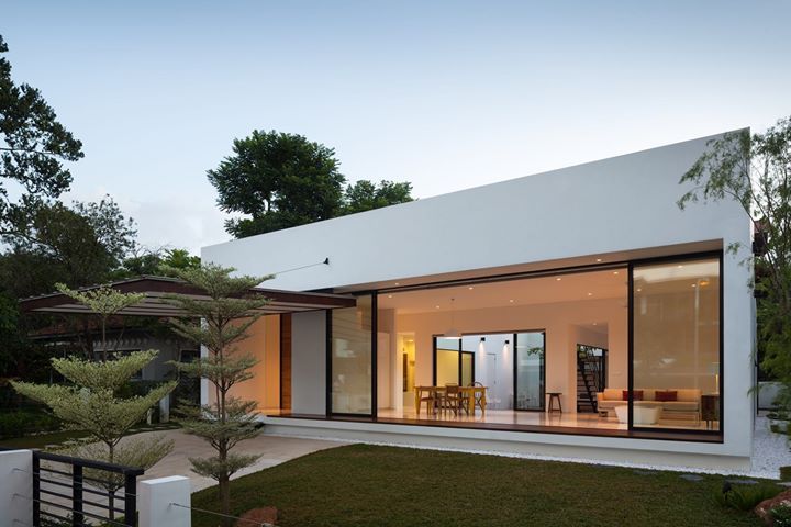 Thiết kế nhà 1 tầng