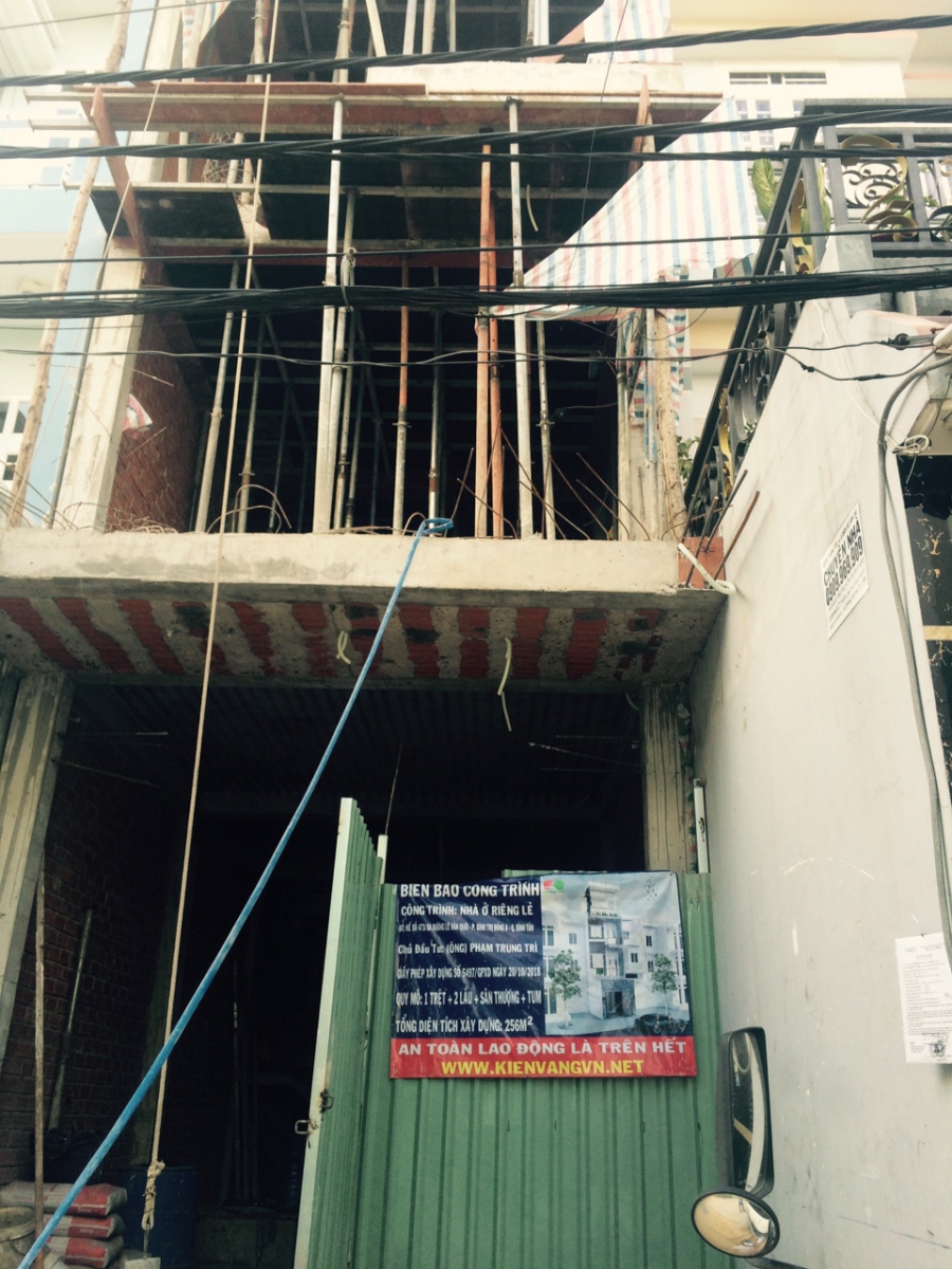 Thi công mặt tiền