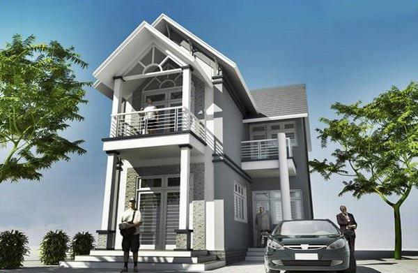 Những mẫu nhà 2 tầng mái thái 500 triệu dành cho gia đình đông người