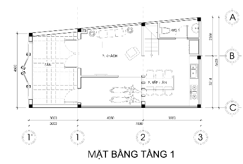 Tư vấn xây nhà 2,5 tầng với chi phí tối đa 700 triệu