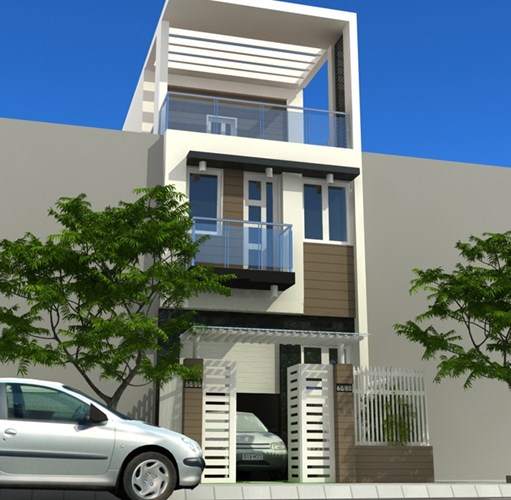 Mẫu nhà tầng hầm đẹp Mẫu nhà tầng hầm đẹp