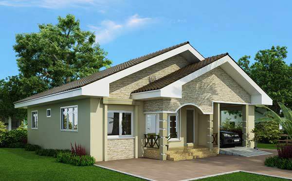 Mẫu nhà đẹp ở nông thôn xây dựng rẻ thiết kế hiện đại