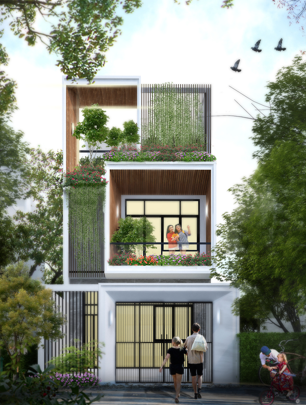 Tư vấn thiết kế nhà có diện tích 6m x 20m
