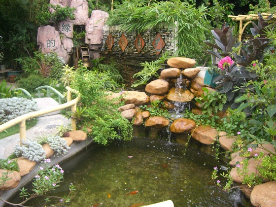 PHONG THỦY TIỂU CẢNH SÂN VƯỜN