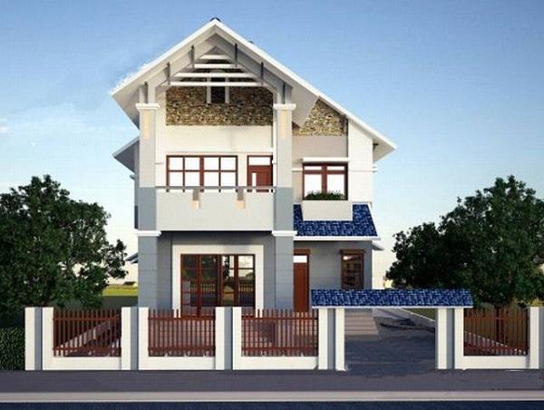 Những mẫu nhà 2 tầng mái thái 500 triệu dành cho gia đình đông người