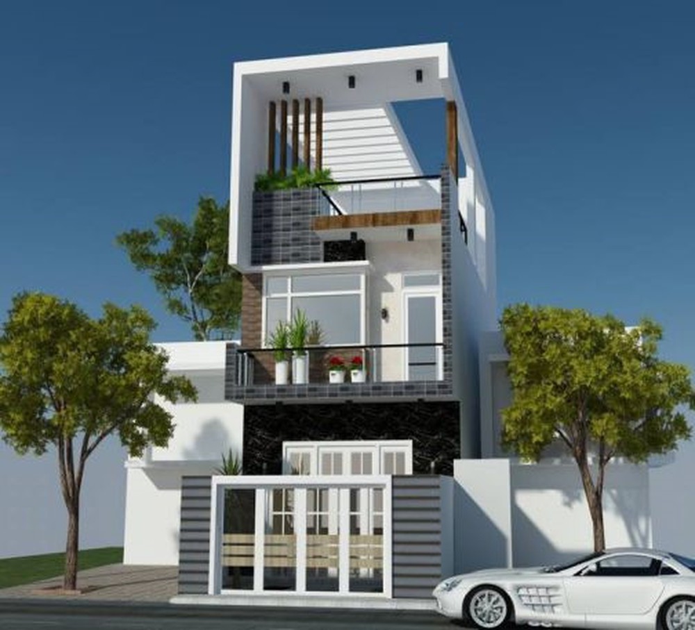 Nhà phố hiện đại 5m