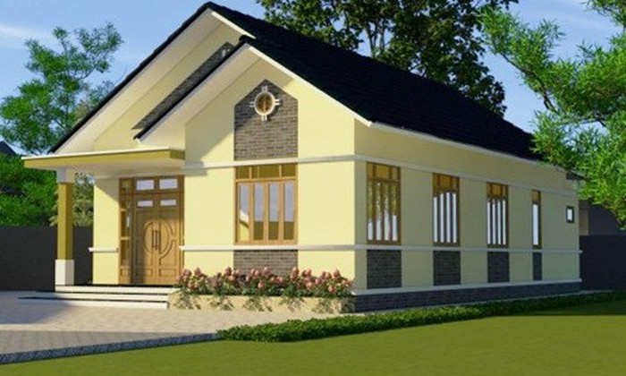 Mẫu thiết kế nhà cấp 4 đẹp