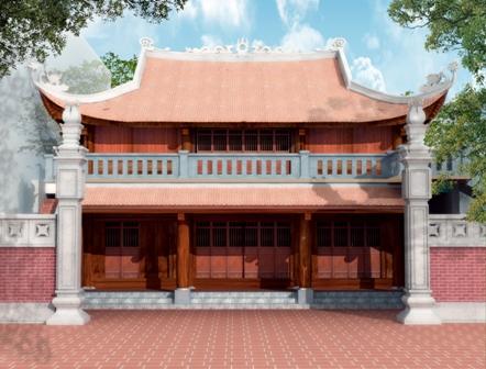 Mẫu nhà từ đường đẹp Mẫu nhà từ đường đẹp