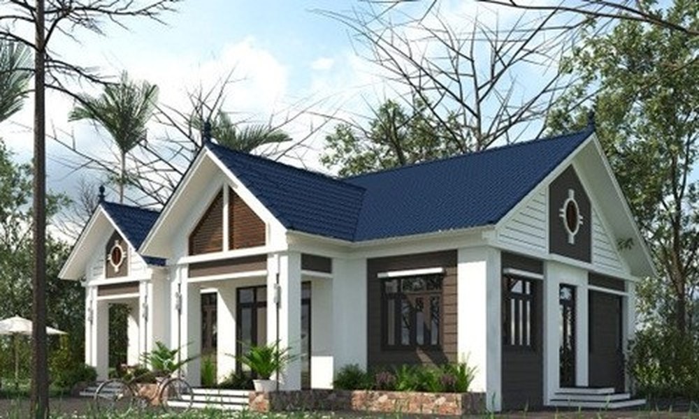 Những mẫu nhà mái thái 1 tầng