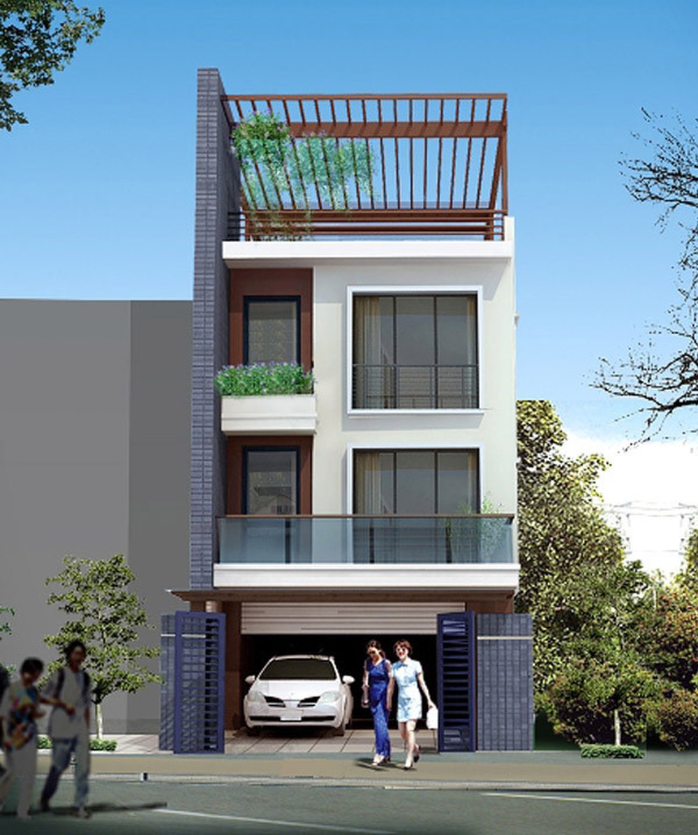 Thiết kế mặt tiền nhà đẹp Thiết kế mặt tiền nhà đẹp