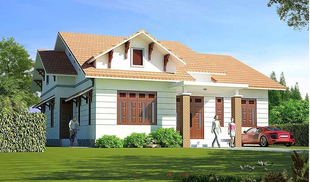 Những mẫu nhà cấp 4 đẹp hiện đại, chi phí chỉ từ 300 triệu cho gia đình đông người Những mẫu nhà cấp 4 đẹp hiện đại, chi phí chỉ từ 300 triệu cho gia đình đông người