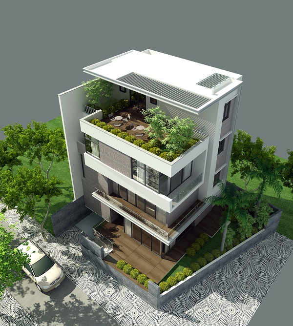Mậu biệt thự hiện đại Mậu biệt thự hiện đại