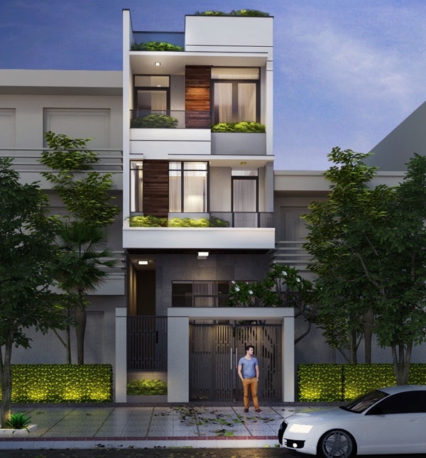Nhà mặt phố 3 tầng Nhà mặt phố 3 tầng