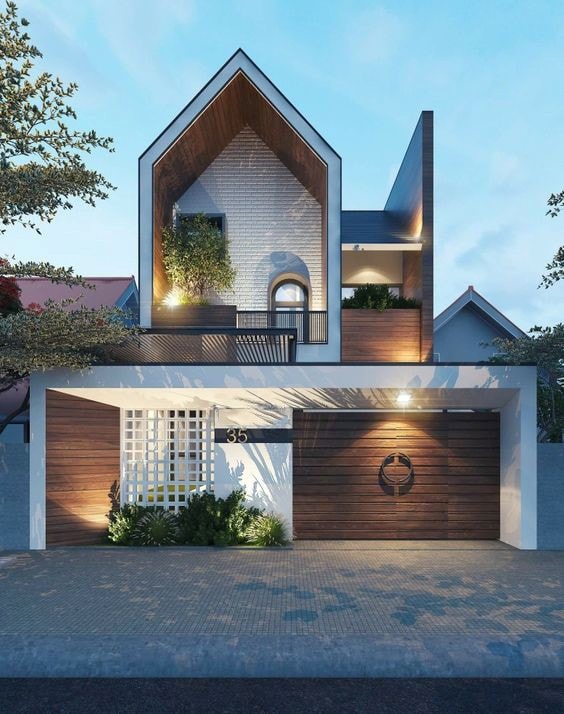 Thiết kế nhà biệt thự 2 tầng Thiết kế nhà biệt thự 2 tầng