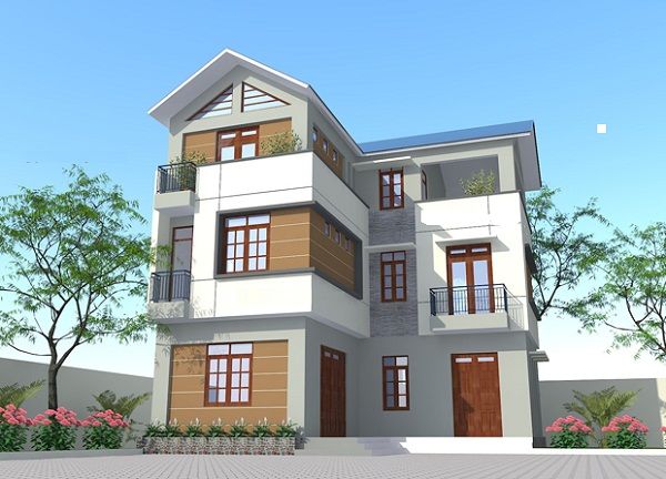 Nhà xinh 3 tầng