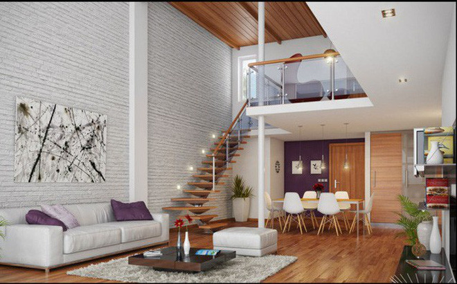 Những thiết kế nhà cấp 4 có gác lửng