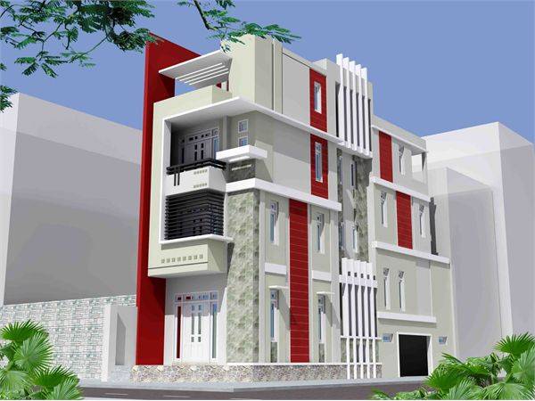 Thiết kế mẫu nhà phố