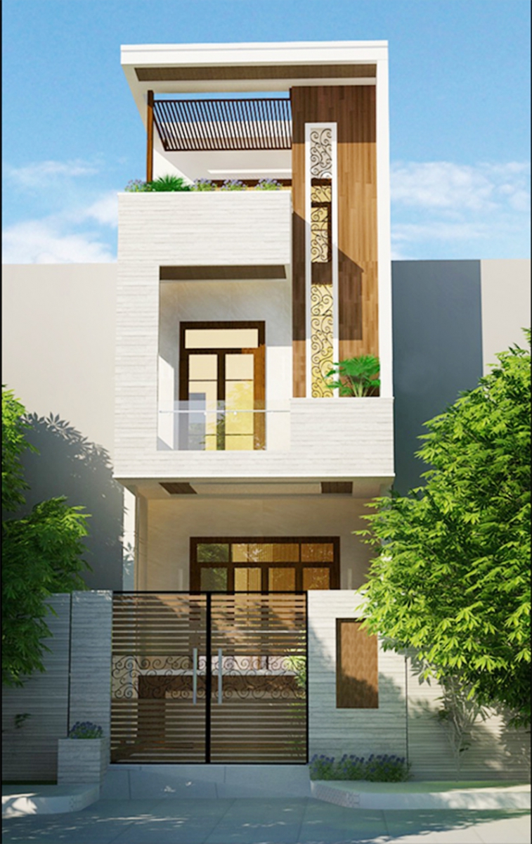 Mẫu nhà 3 tầng Mẫu nhà 3 tầng