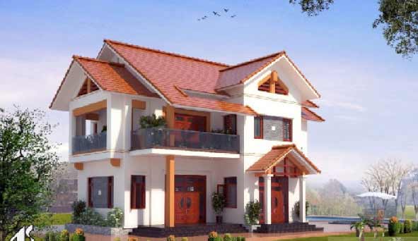 Nhà đẹp 2 tầng Nhà đẹp 2 tầng