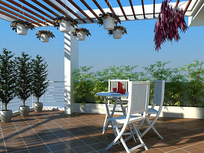 Nhà 3 tầng hiện đại