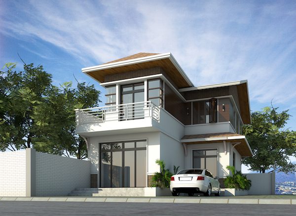 Thiết kế biệt thự 2 tầng Thiết kế biệt thự 2 tầng