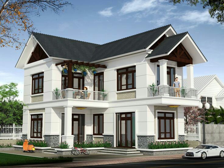 Thiết kế biệt thự 3 tầng Thiết kế biệt thự 3 tầng