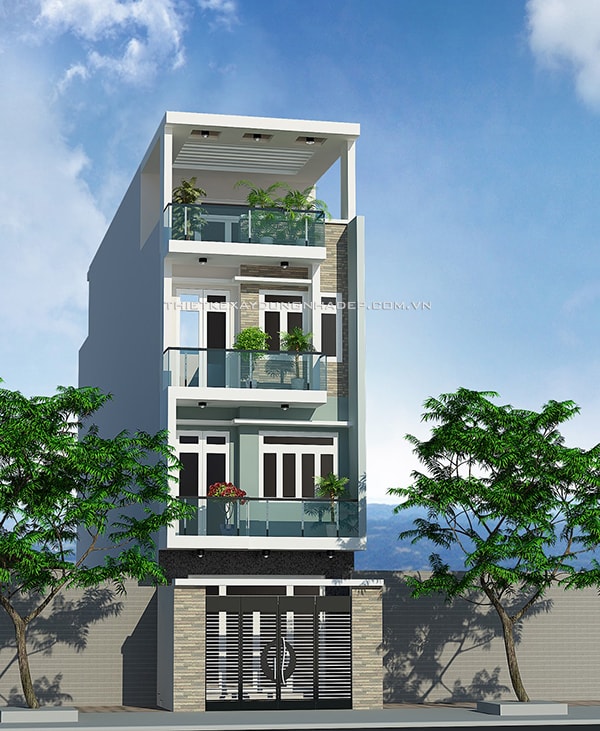 Mẫu thiết kế nhà ống