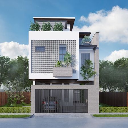 Mẫu nhà ống đẹp hiện đại Mẫu nhà ống đẹp hiện đại
