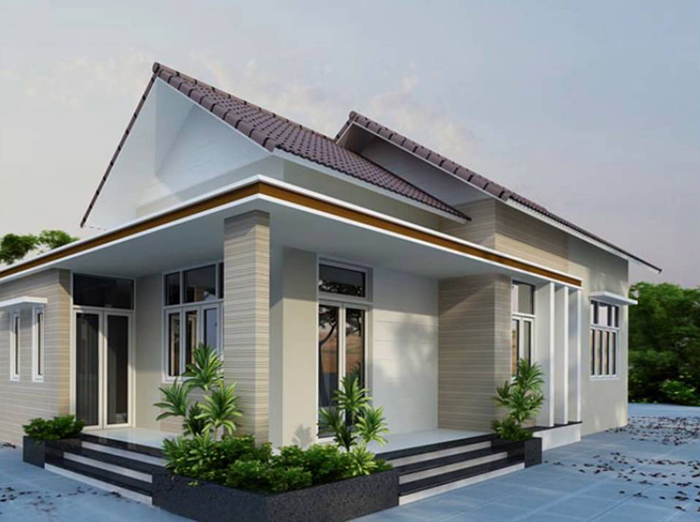 những mẫu nhà cấp 4 đẹp ở nông thôn những mẫu nhà cấp 4 đẹp ở nông thôn