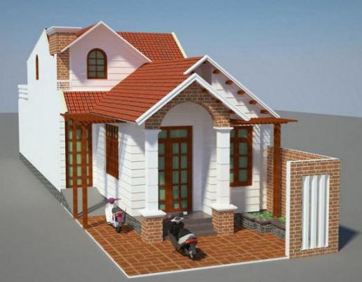 Những kiểu nhà mái thái đẹp