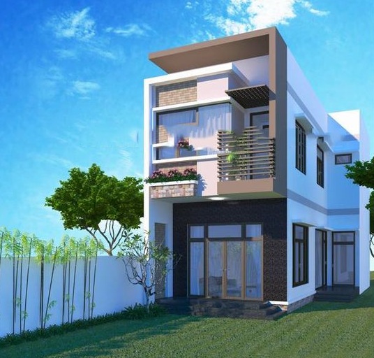 Mẫu nhà 2 tầng Mẫu nhà 2 tầng
