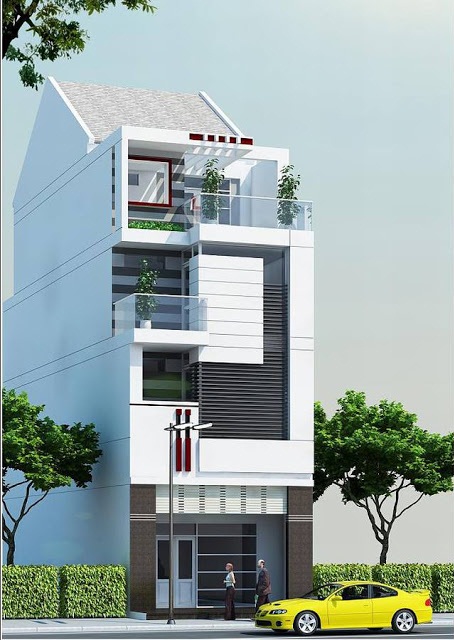 Nhà đẹp 4 tầng Nhà đẹp 4 tầng