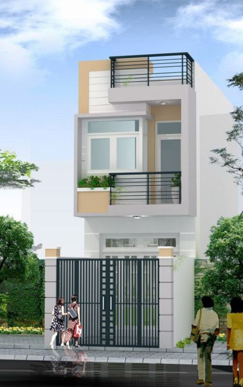 Những mẫu mặt tiền nhà phố đẹp Những mẫu mặt tiền nhà phố đẹp
