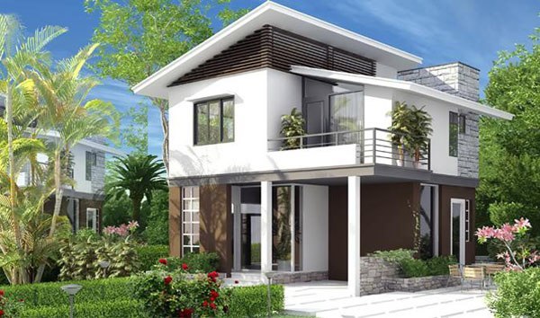 Những mẫu thiết kế nhà ống 2 tầng đẹp