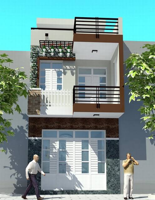 Thiết kế mặt tiền nhà đẹp Thiết kế mặt tiền nhà đẹp