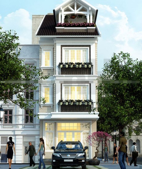 Mẫu nhà phong cách hiện đại Mẫu nhà phong cách hiện đại