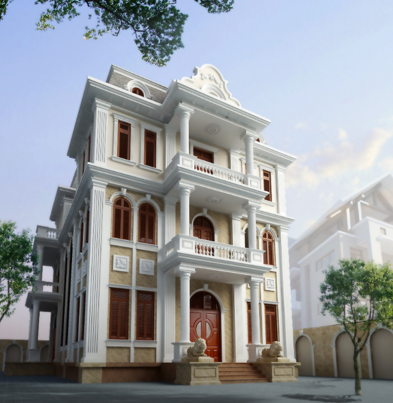 Mẫu nhà phong cách hiện đại Mẫu nhà phong cách hiện đại