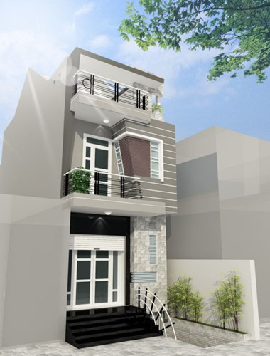 Mẫu nhà phong cách hiện đại Mẫu nhà phong cách hiện đại