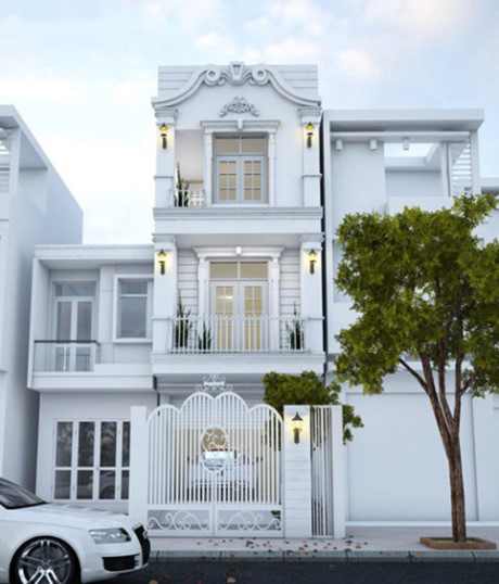 Mẫu nhà phong cách hiện đại Mẫu nhà phong cách hiện đại