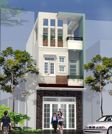 Mẫu nhà phong cách hiện đại Mẫu nhà phong cách hiện đại