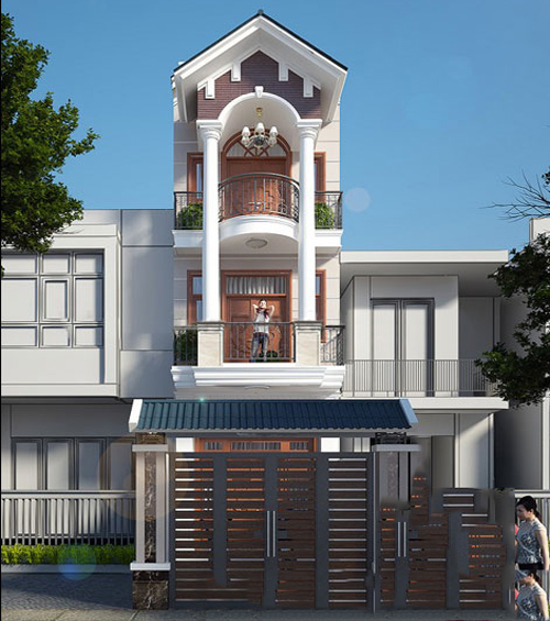 Nhà phố 3 tầng Nhà phố 3 tầng