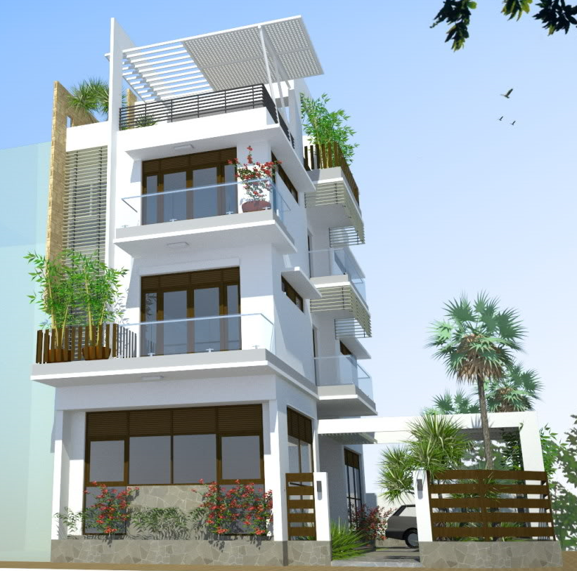 Những mẫu nhà 3 tầng đẹp