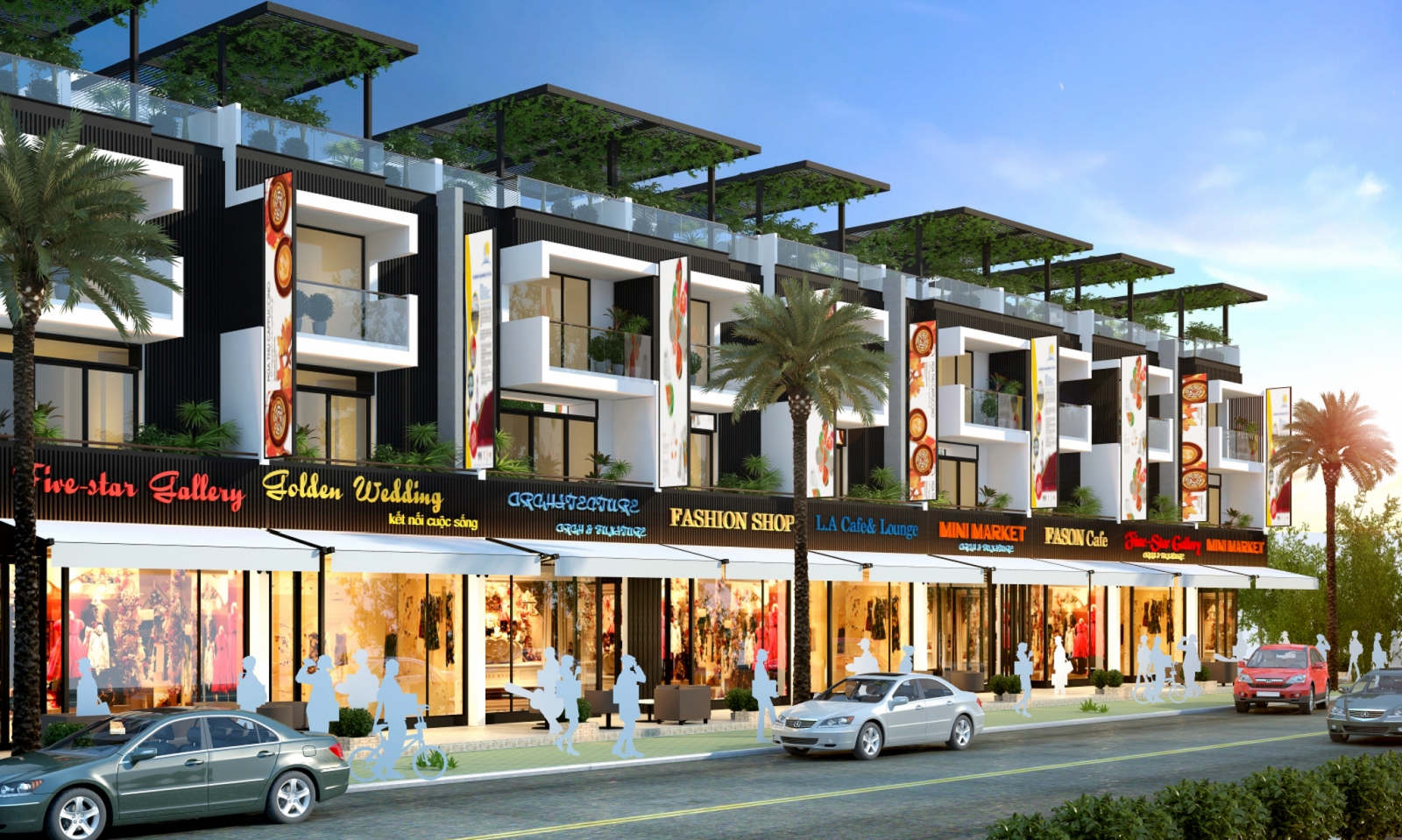 Các kiểu nhà phố đẹp