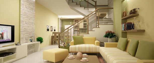 Mẫu nhà sơn đẹp
