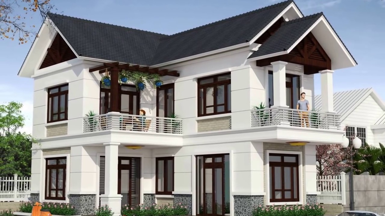 Mẫu thiết kế nhà ống 2 tầng đẹp