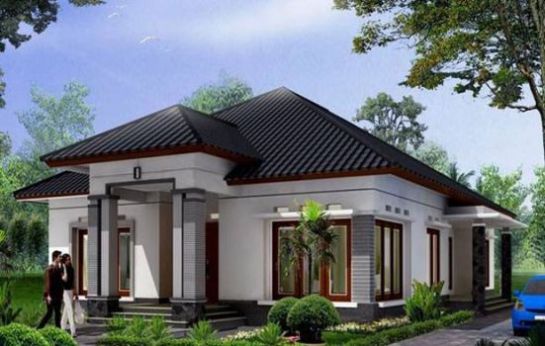 Những kiểu nhà mái thái đẹp